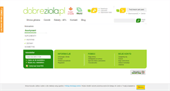 Desktop Screenshot of dobreziola.pl