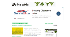 Desktop Screenshot of dobreziola.com