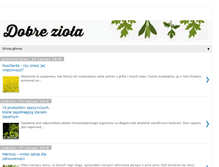 Tablet Screenshot of dobreziola.com